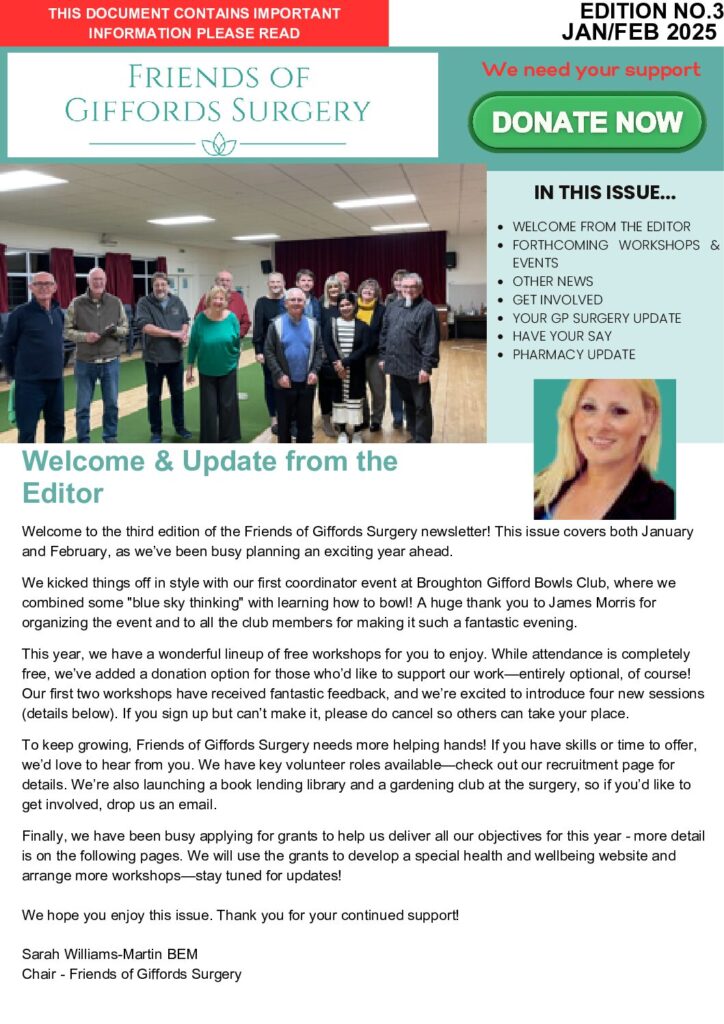 Newsletter November 2024